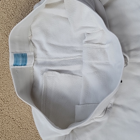 Shorts Jason Scott Off White 7" Length 100% Cotton Sz Small - Picture 8 of 11